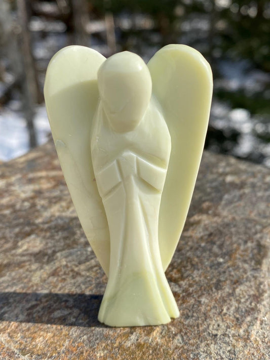 Serpentine Crystal Angel
